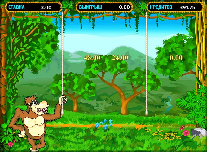 Игровой автомат Crazy Monkey (Обезьянки)