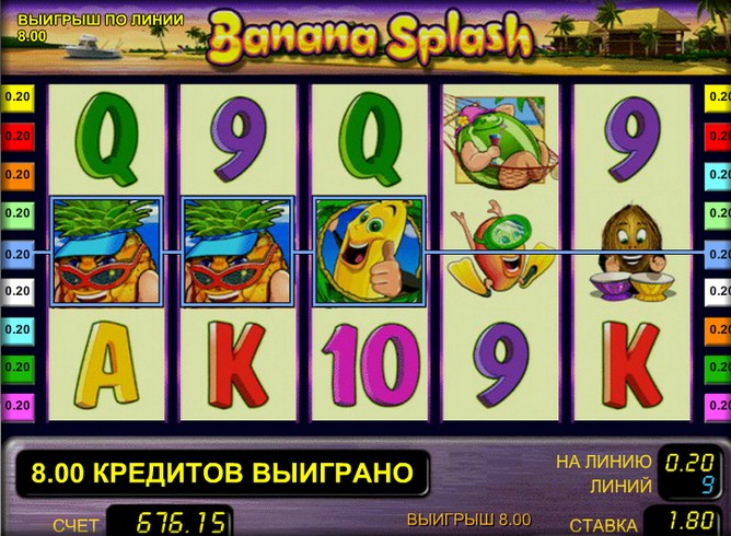 Игровой автомат Banana Splash