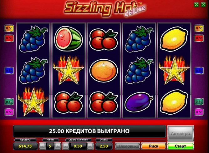 Игровой автомат Sizzling Hot Deluxe