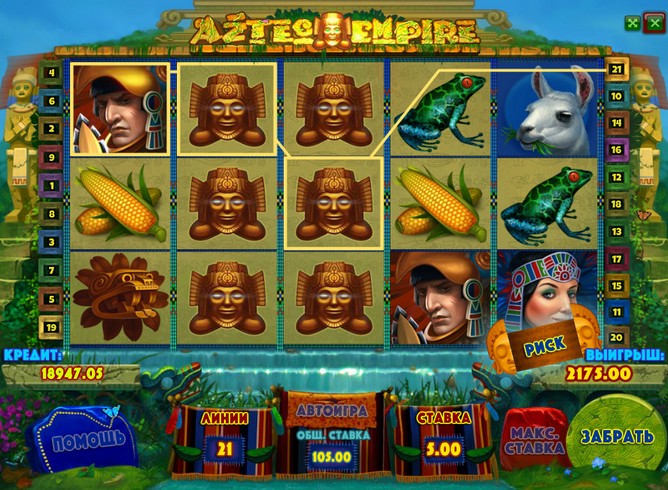 Игровой автомат Aztec Empire