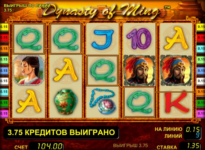 Игровой автомат Dynasty of Ming