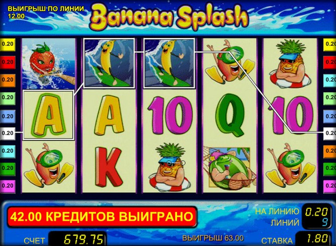 Игровой автомат Banana Splash