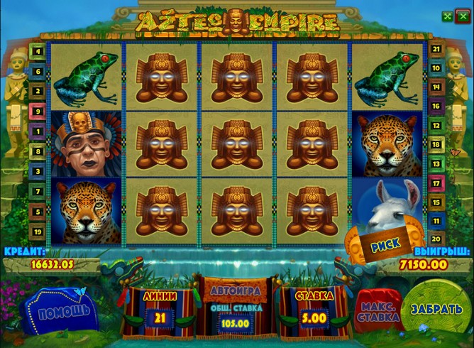 Игровой автомат Aztec Empire