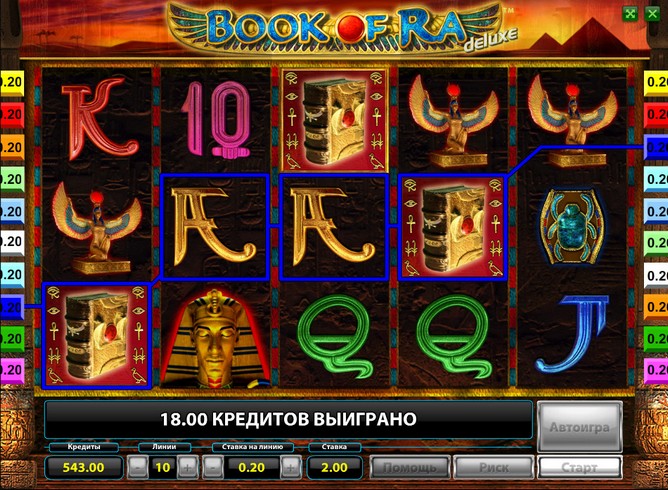 Игровой автомат Book of Ra Deluxe