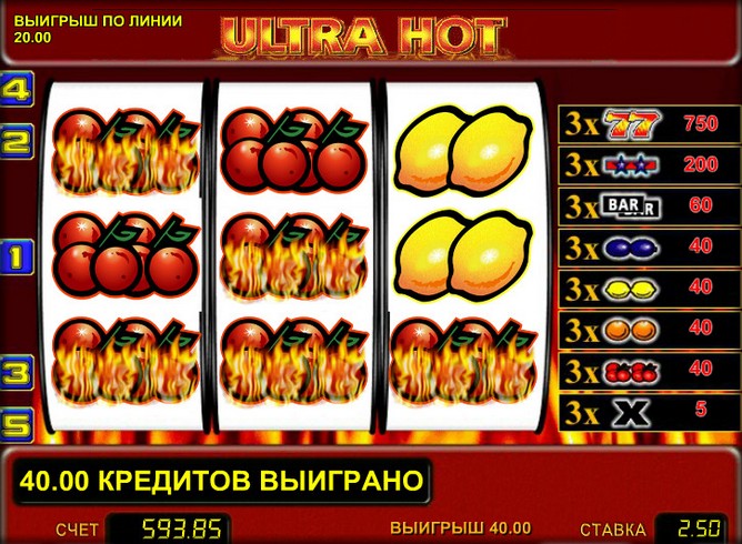 Игровой автомат Ultra Hot (Ультра Хот)